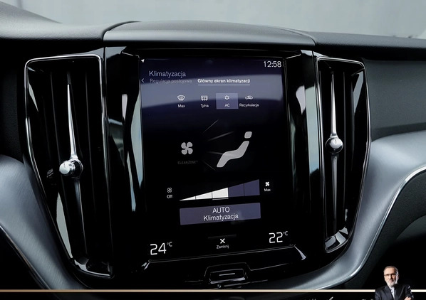 Volvo XC 60 cena 139898 przebieg: 89929, rok produkcji 2018 z Strumień małe 529